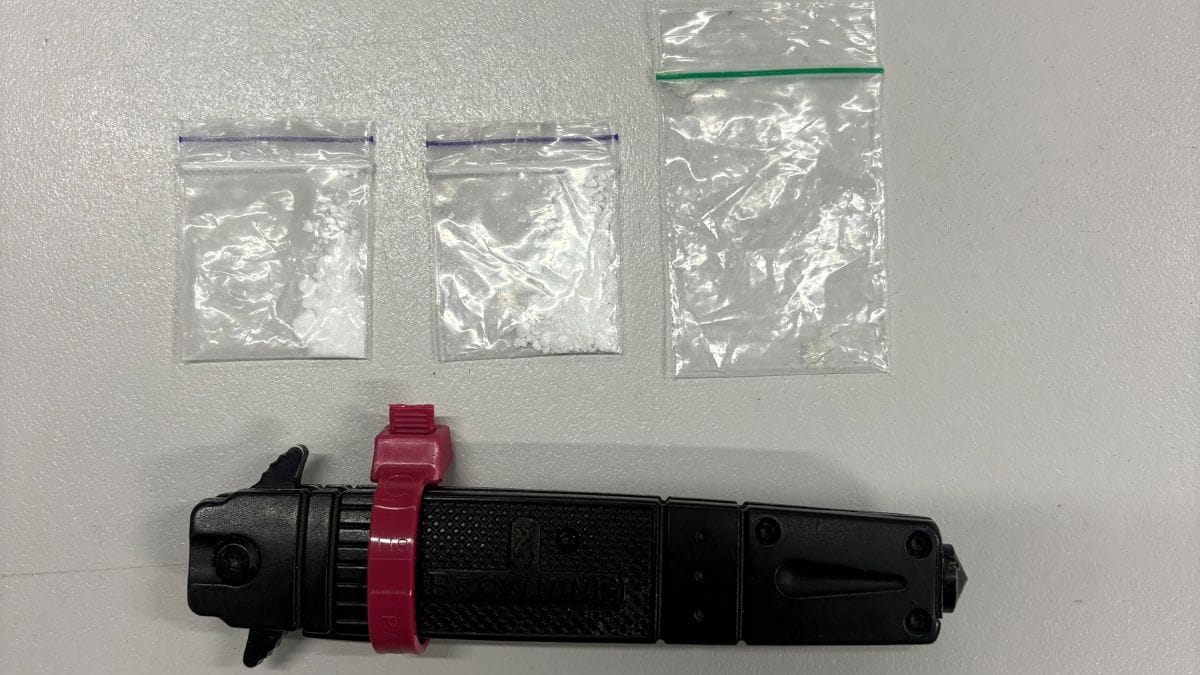 Weapon and drugs seized from man in Murray Bridge pub