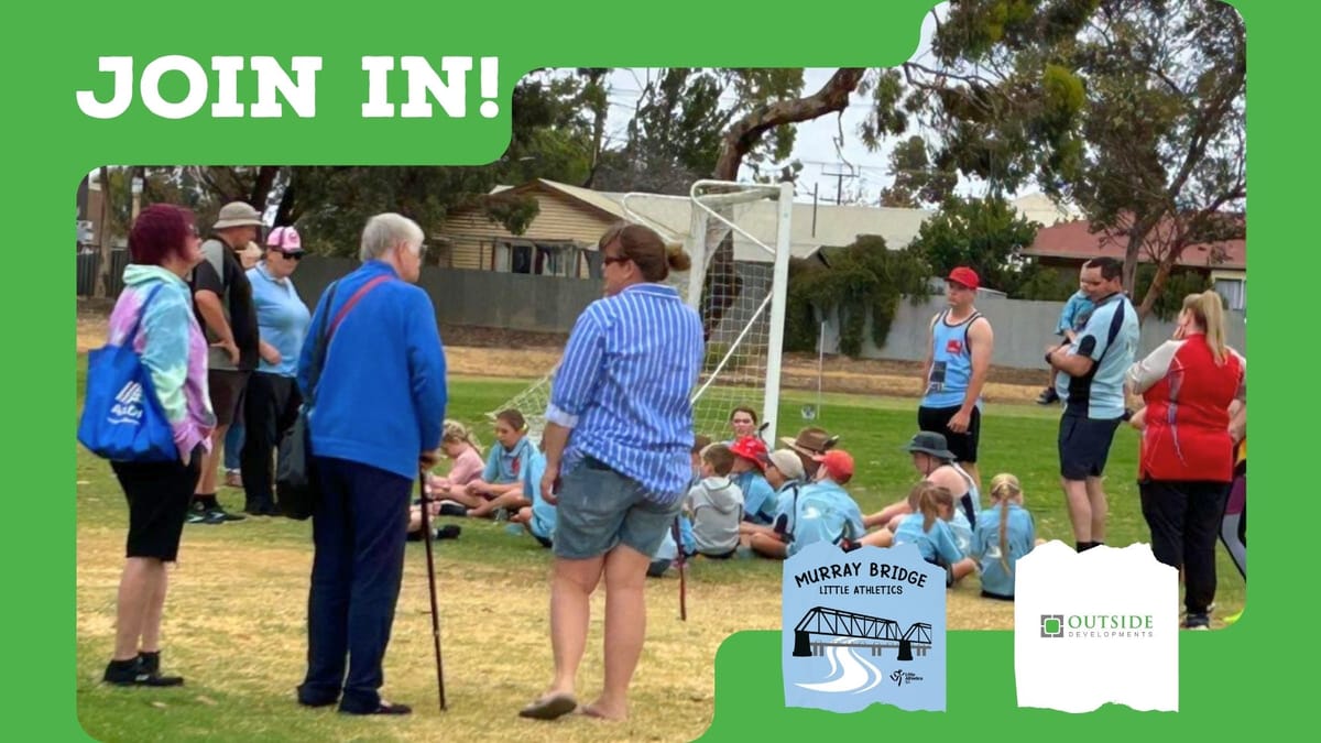 Join in ... with Murray Bridge Little Athletics