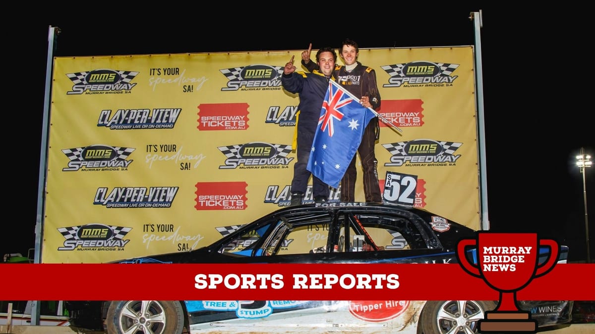 Sports reports: Nathan Thorne creates history at Murray Bridge Speedway