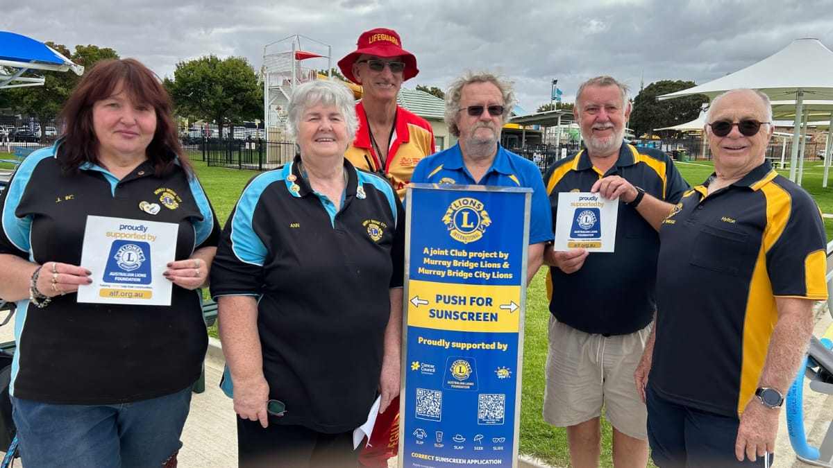 Free sunscreen is now available at Murray Bridge’s pool