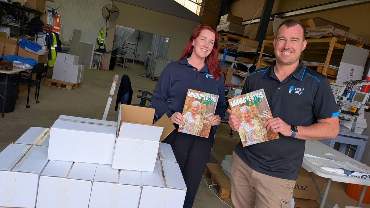 Life goes on at flood-affected printing business in Murray Bridge