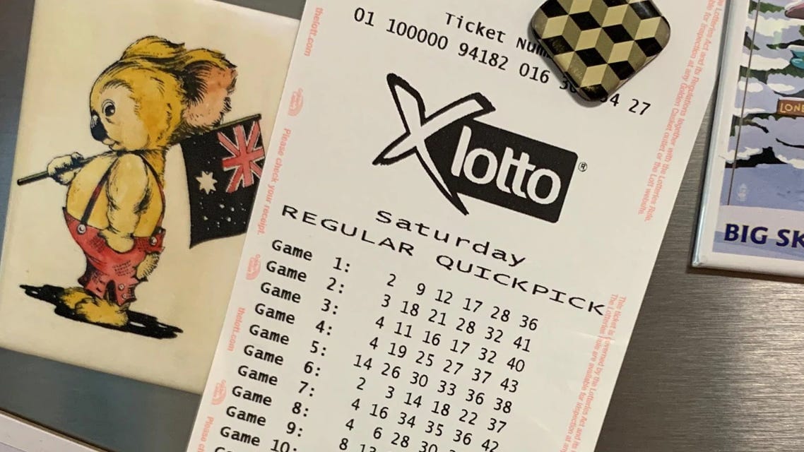 Winning lotto ticket had been stuck to Murray Bridge man's fridge all week