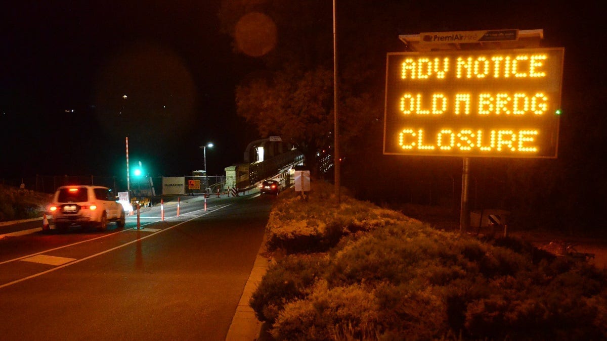 Old Murray Bridge closures planned for early September