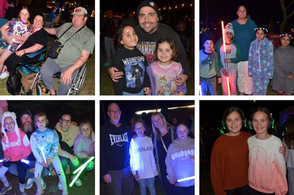 Social photos: Murray Bridge Glows