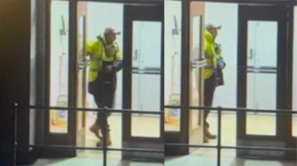 Do you recognise this man, seen at Palmer?