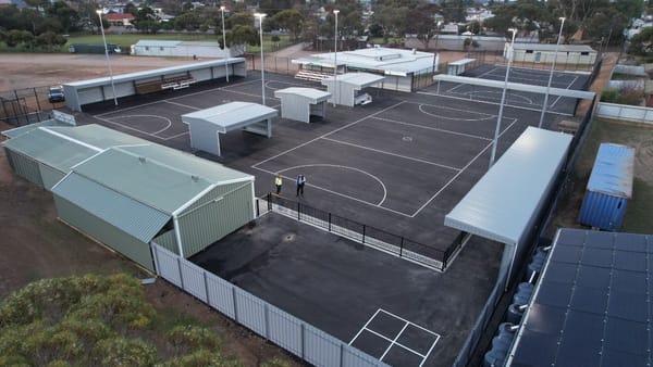 Imperials netball club to enjoy finished court upgrades