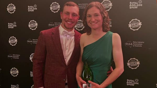Local dairy farmer wins SA young farmer of the year award