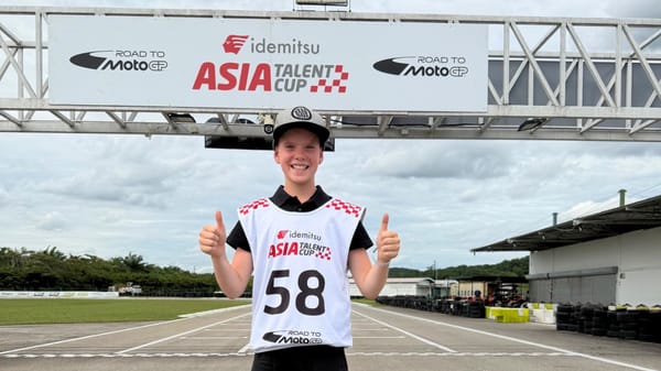 Sports reports: Rocket Ronny will race across Asia