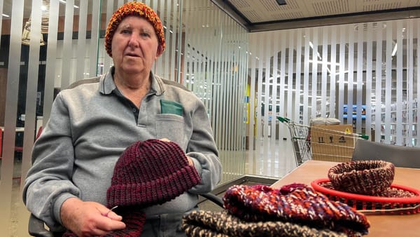 Bill Werner's beanies brings warmth into the community
