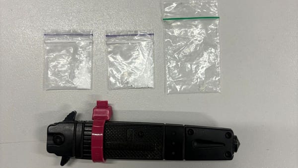 Weapon and drugs seized from man in Murray Bridge pub