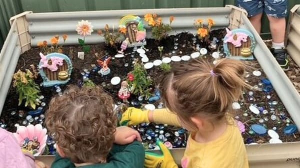 Can you help solve the mystery of the missing fairy garden?