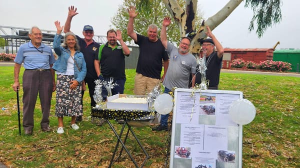 Five vehicles turn 100 at Cars and Coffee Murray Bridge
