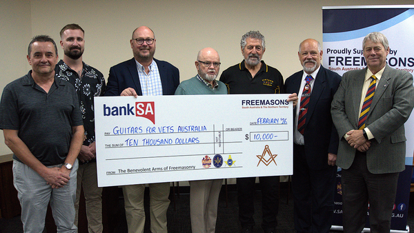 Murray Bridge Freemasons back music program for veterans