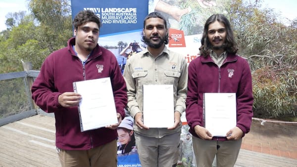 Aboriginal teenagers carry on ‘critical’ conservation work at Monarto Safari Park