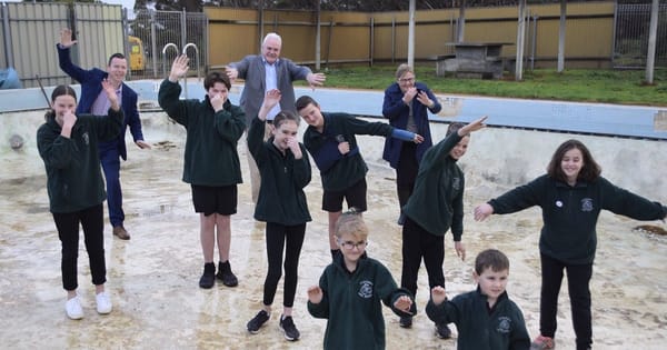 After six long summers, Karoonda's pool will finally be replaced