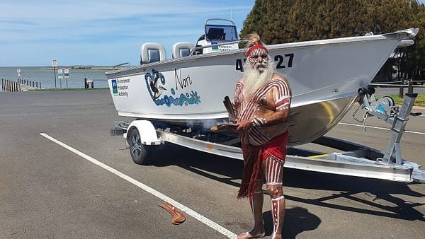 Aboard a boat with a Ngarrindjeri name, scientists will monitor the River Murray