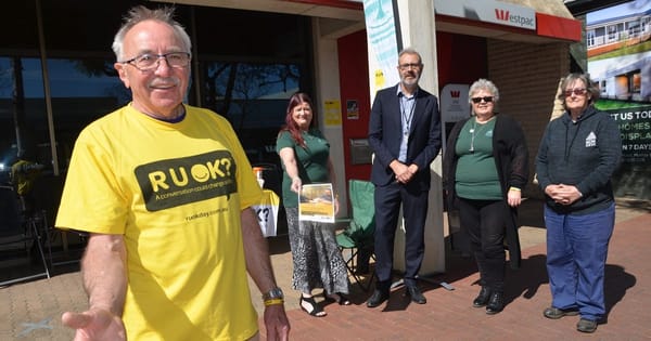R U OK Day: One question can change a life, volunteers say