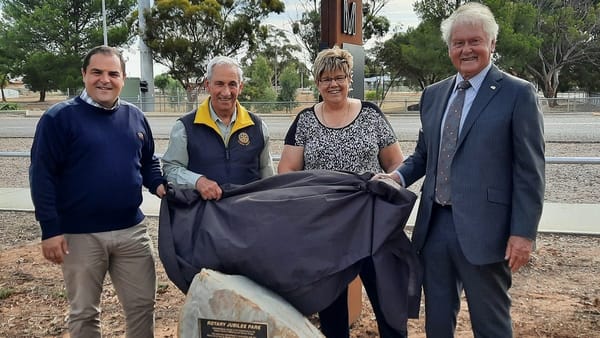 Service clubs honoured as Rotary Jubilee Park gets a new name, new features