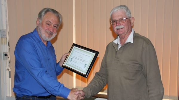 ‘Outstanding contribution to walking’ earns award for volunteer
