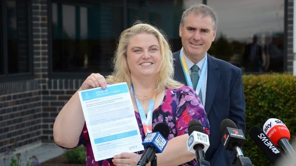 First COVID-19 vaccine administered in Murray Bridge