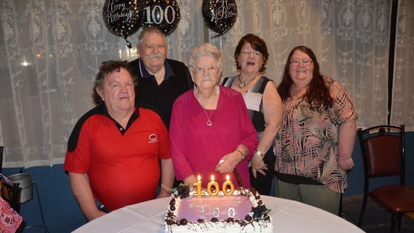 Pat Dycer, long-time Murray Bridge resident, turns 100