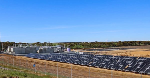 Flushed with success: $52m wastewater treatment plant becomes operational