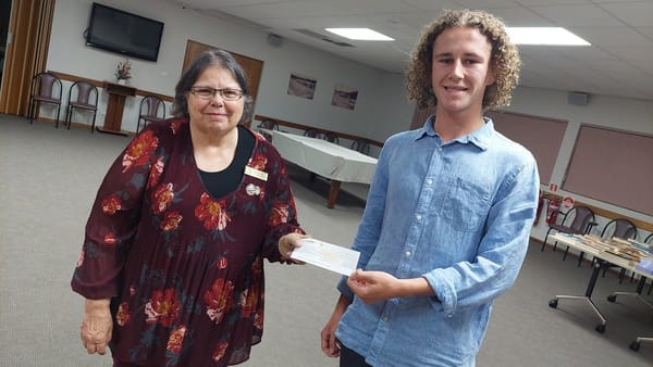 Unity College graduate Lachlan Thomas wins Soroptimist scholarship