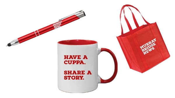 Want exclusive merch? Become a Murray Bridge News member today