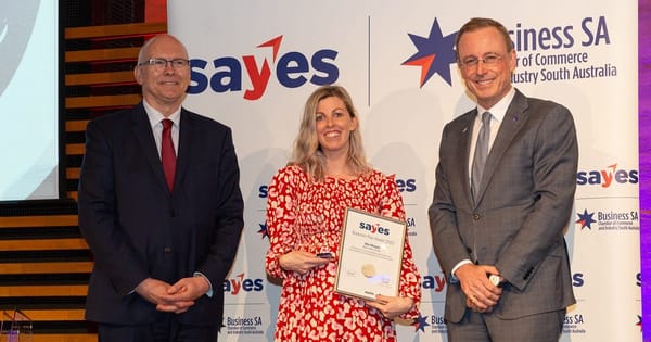 Pilates studio owner Alex Morgan wins Business SA award