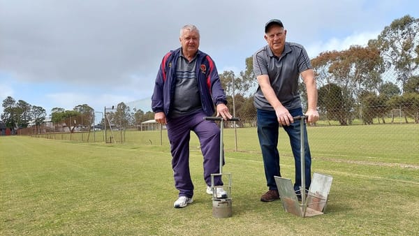 As lawn tennis resumes, spare a thought for the blokes who fixed the courts