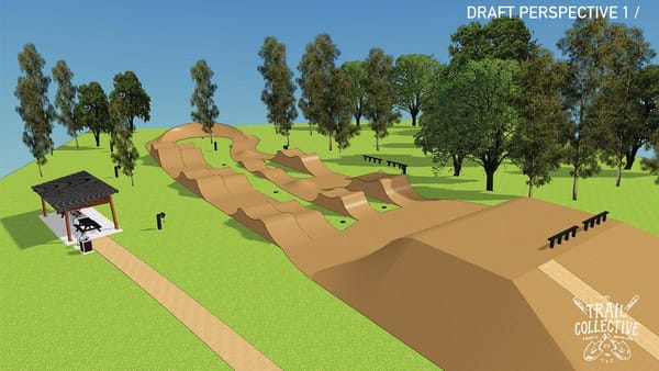 What do you think of this concept design for a bike track at Sturt Reserve?