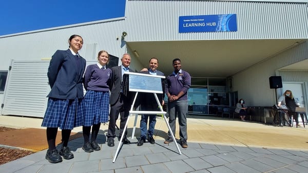 Learning hub officially opens at Tyndale Christian School