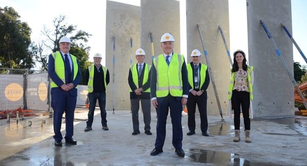 Hospital build passes another milestone