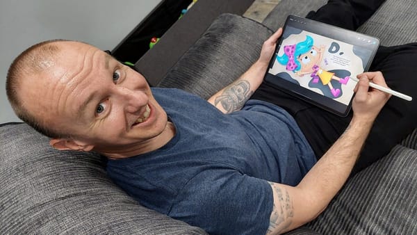 Illustrator Dave Atze digs deep into his belly button for his first book