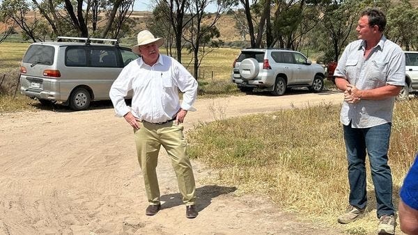 State MP Adrian Pederick goes in to bat for flood-affected farmers