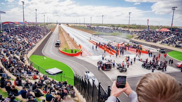 Sports reports: Australian top fuel record broken at the Bend