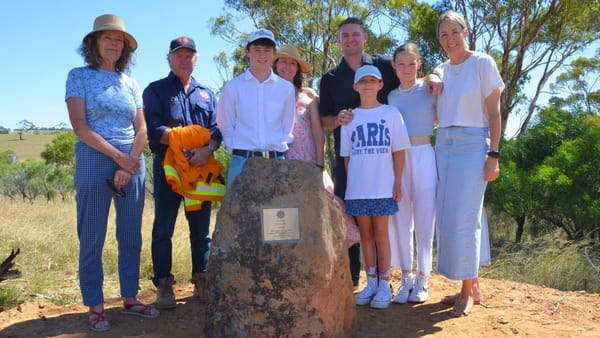 Andrew Mills remembered with memorial at Rockleigh CFS